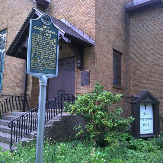 First Congregational Church Historical Marker