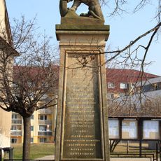 Pomník padlým v 1.světové válce na Dolním náměstí v Odolena Vodě