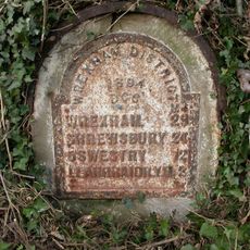 Milestone near Pentrefelin