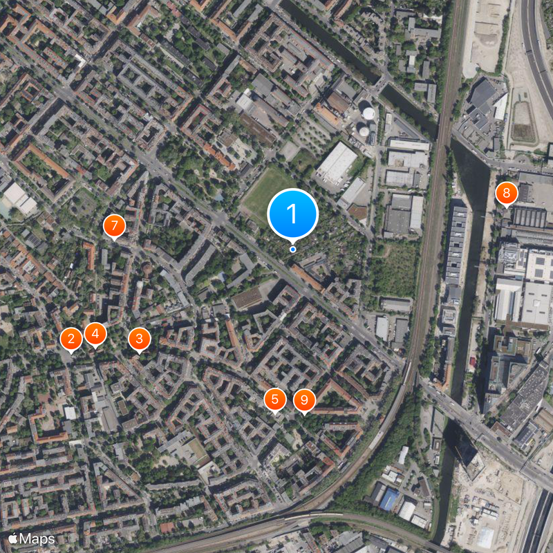 Sonnenallee Map