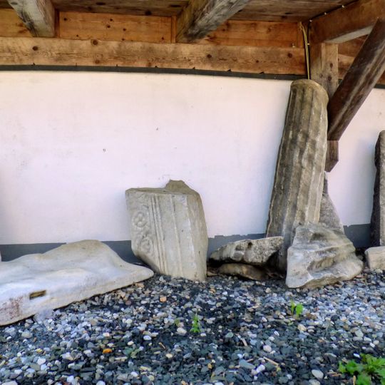 Archäologische Fundstelle in der Drau bei Emmersdorf