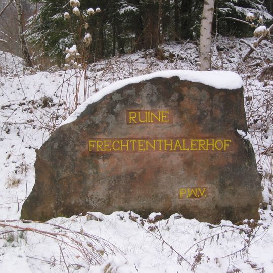 Ritterstein 275 "Ruine Frechtenthalerhof"