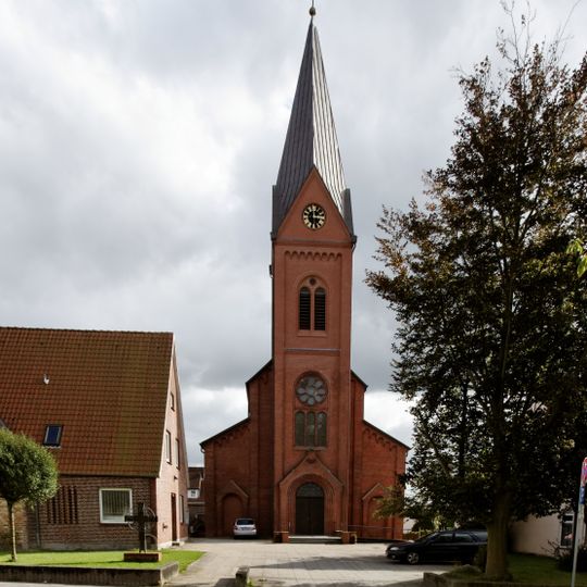 Kath. Kirche St. Ansgar mit Ausstattung