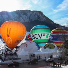Terrain de décollage de Montgolfières