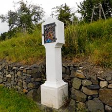 Páté zastavení křížové cesty u Valče