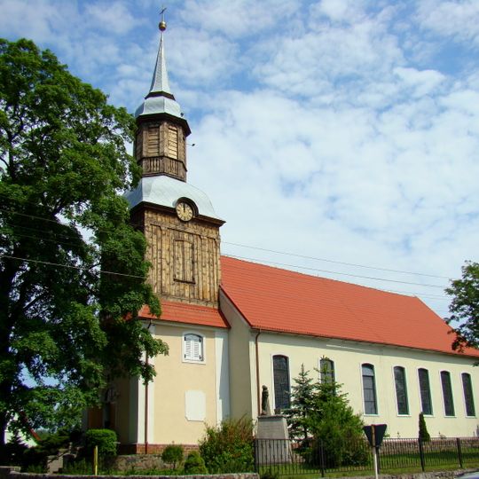 Exaltation of the Holy Cross church in Trzebież