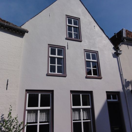 Gepleisterde topgevel