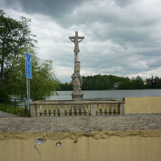 Crucifix at Vajgarský most