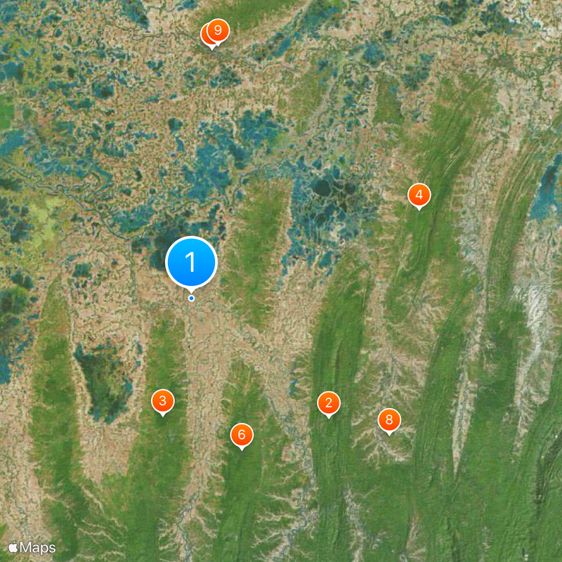 Moulvibazar District Map