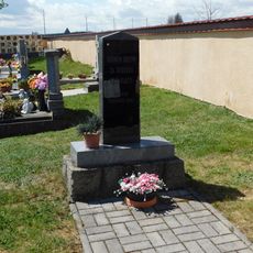 Pomník padlým na hřbitově v Krásném Údolí