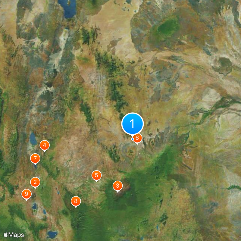 Samburu National Reserve Map