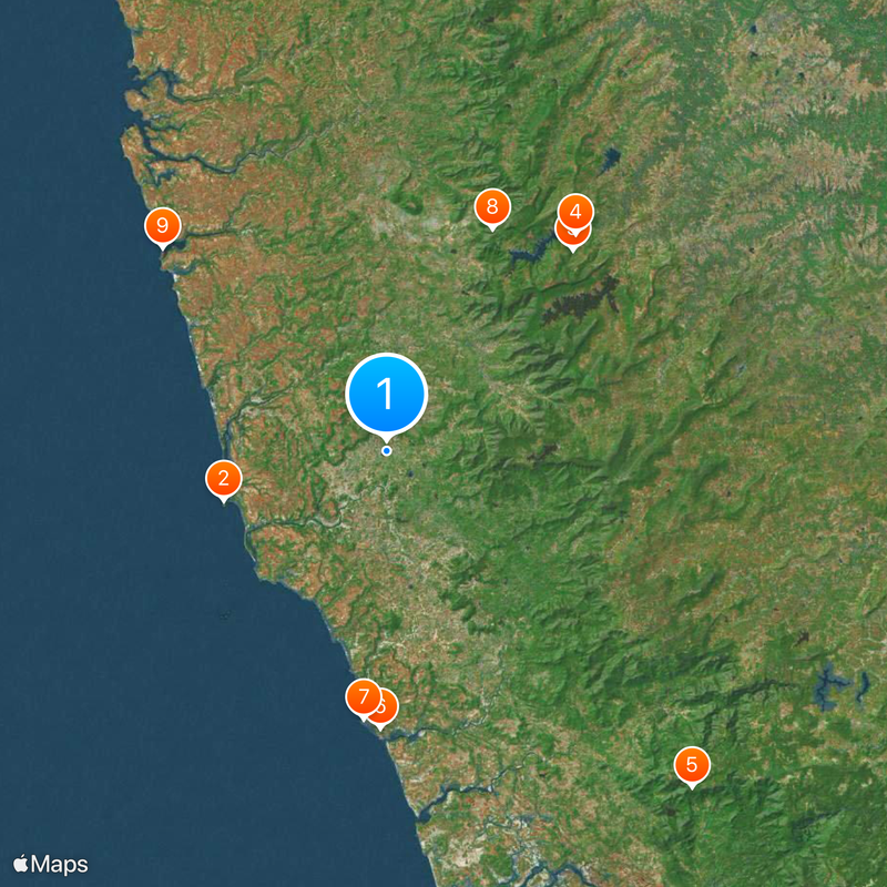 Sindhudurg district Map
