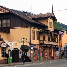 Market Square in Krościenko nad Dunajcem