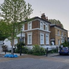 Number 34 And Attached Railings