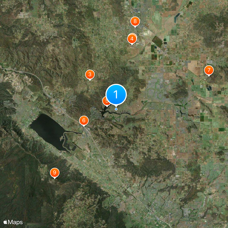 Canyon Lake Map