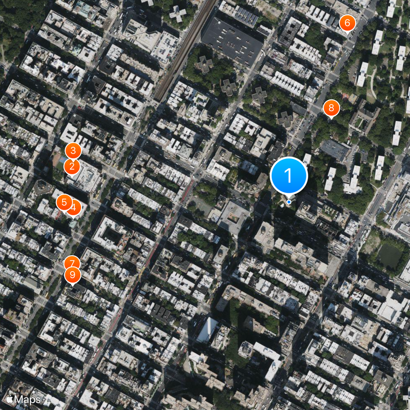 Islamic Cultural Center of New York Mappa