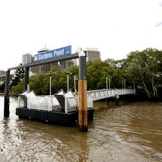QUT Gardens Point ferry wharf