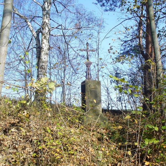 Kříž u silnice z Nové Olešky do Staré Olešky