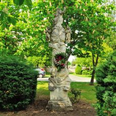 Figurenbildstock, Christi Himmelfahrt