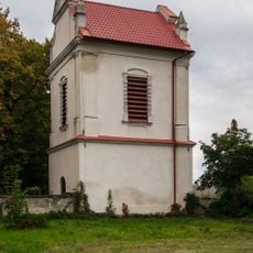 Bell tower of Saint Stanislaus church in Modliborzyce