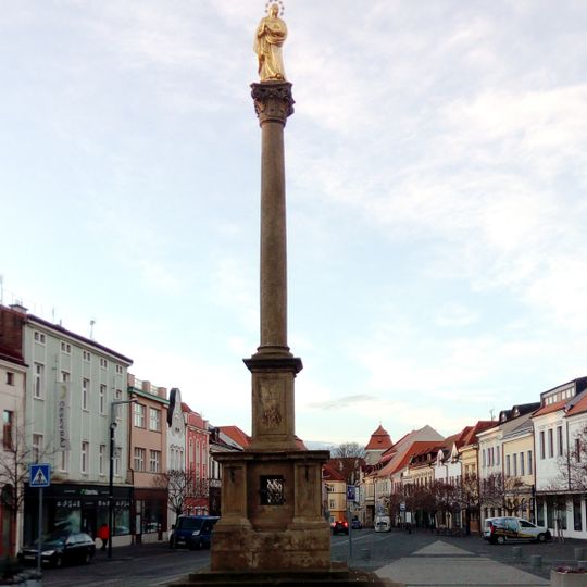 Maria column in Mladá Boleslav