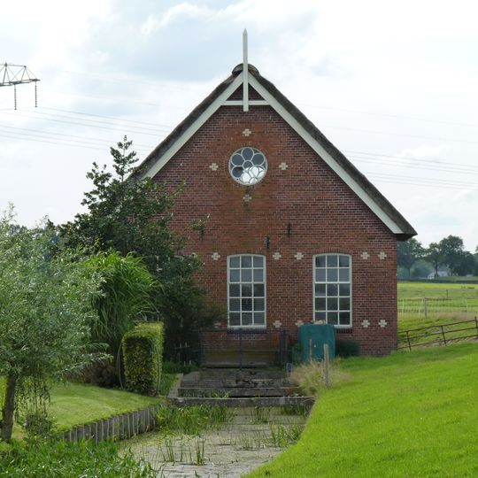 Voorm. stoomgemaal met in- en uitstroom