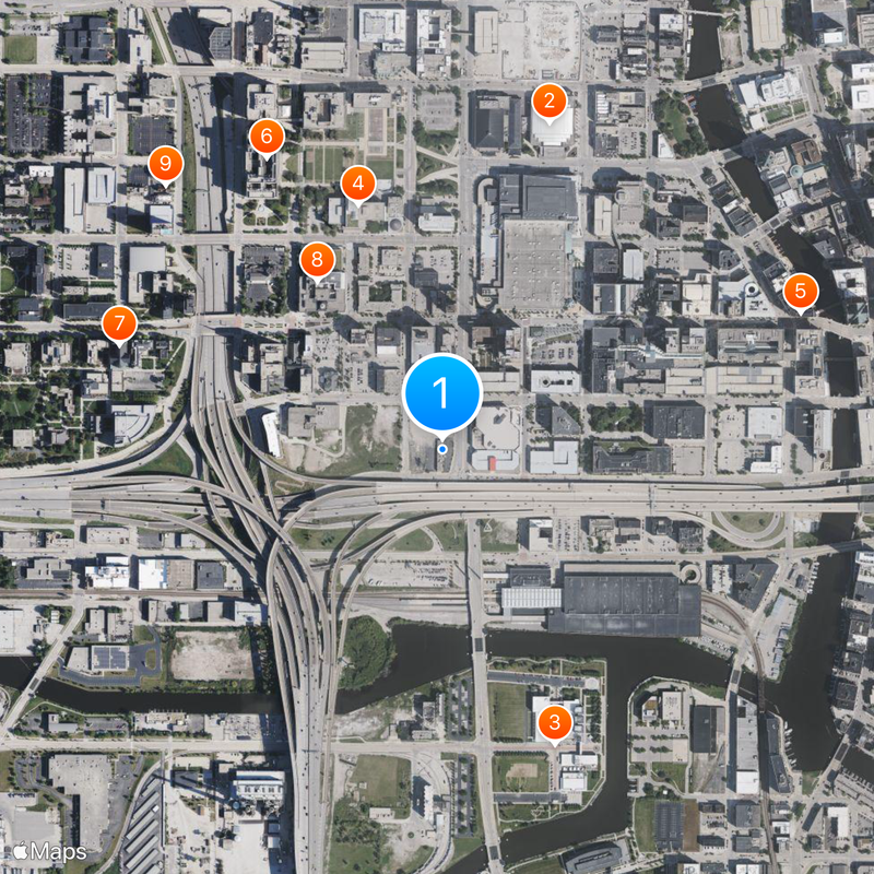 Herzing University Map