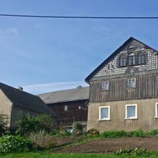 Wohnstallhaus und Scheune eines Dreiseithofes Mittelweg 20