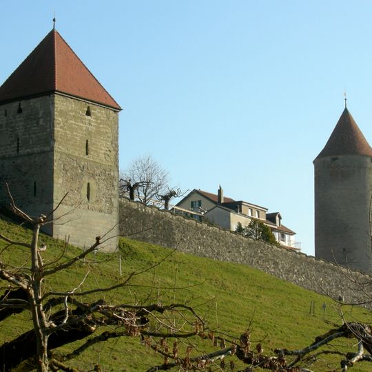 Town walls in Romont