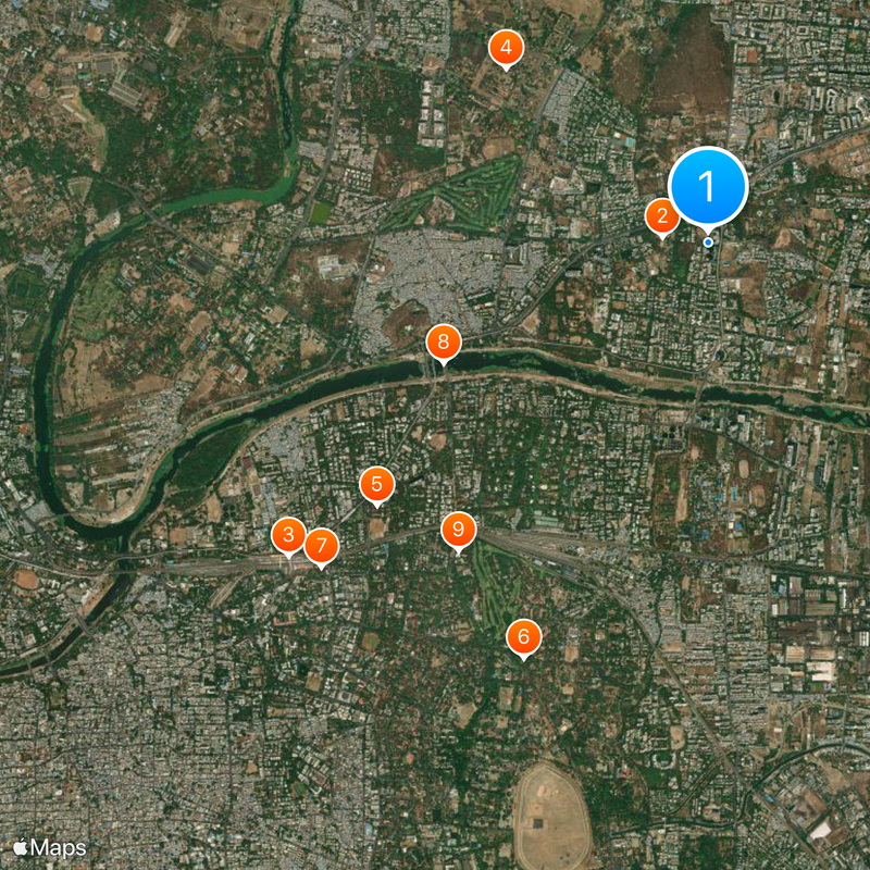 Trump Towers Pune Map