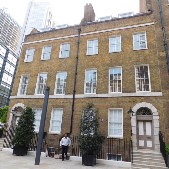 Pair Of Houses Ot North Of Entrance Ot Port Of London Authority's Warehouses