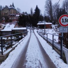 Bridge over Malé Labe in Dolní Lánov (near no. 180)