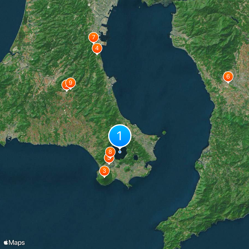 Lake Ikeda Map