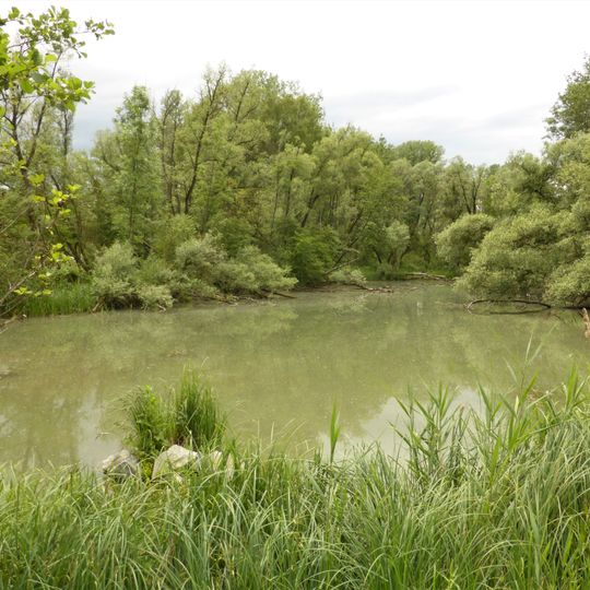Isaraltwasser- und Brennenbereich bei Mamming