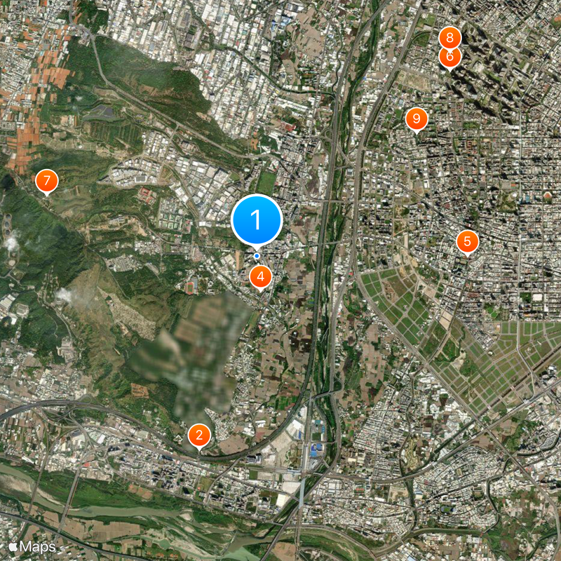 Ling Tung University Map