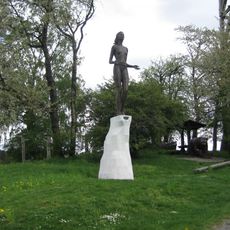 Socha Zvěstování Panny Marie u rozhledny Bohdanka