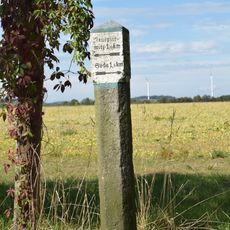 Wegestein in Birkau (am Ortseingang)