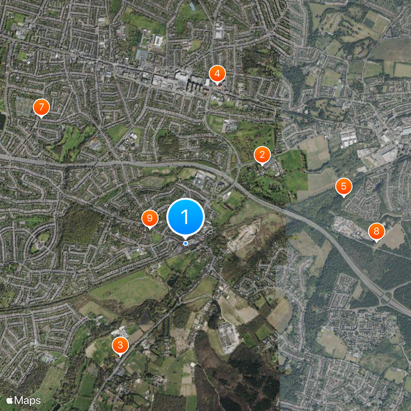 Bexley Map