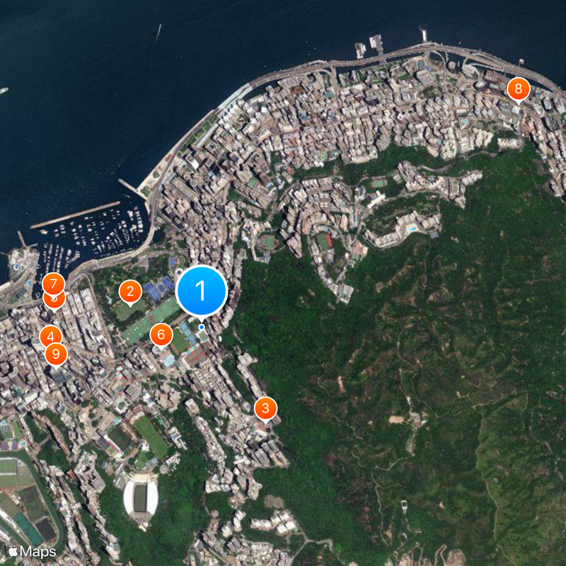 Queen's College Map