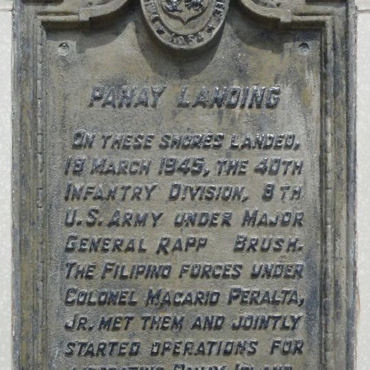 Panay Landing historical marker