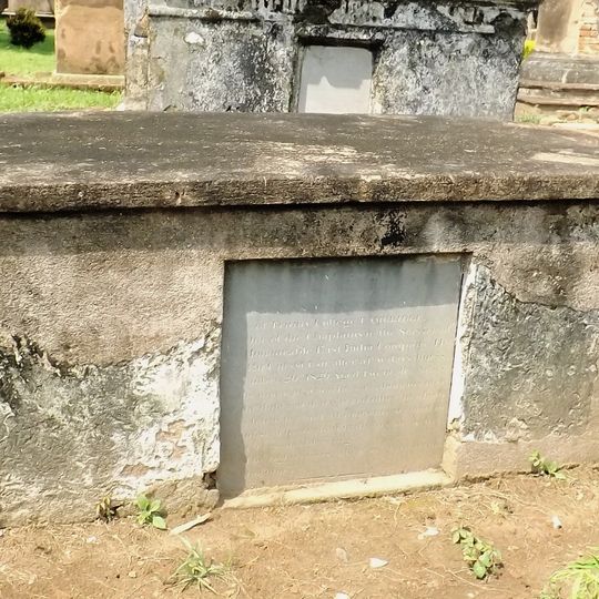 Andrew Belcher's grave