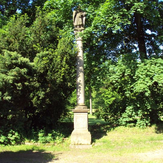 Sloup se sochou svatého Tadeáše