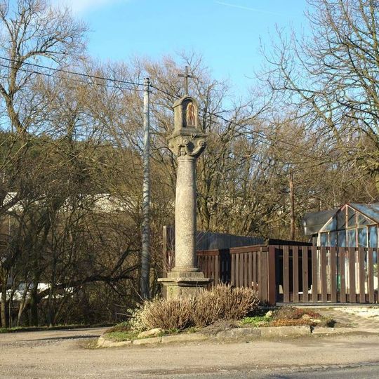Column shrine of Saint Lawrence in Velké Meziříčí