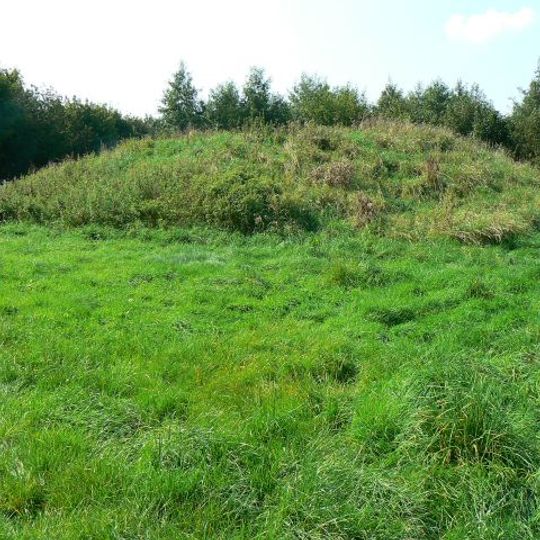 Group of four round barrows 500m south-east of Avebury Down Barn, forming part of a Bronze Age round barrow cemetery on Avebury