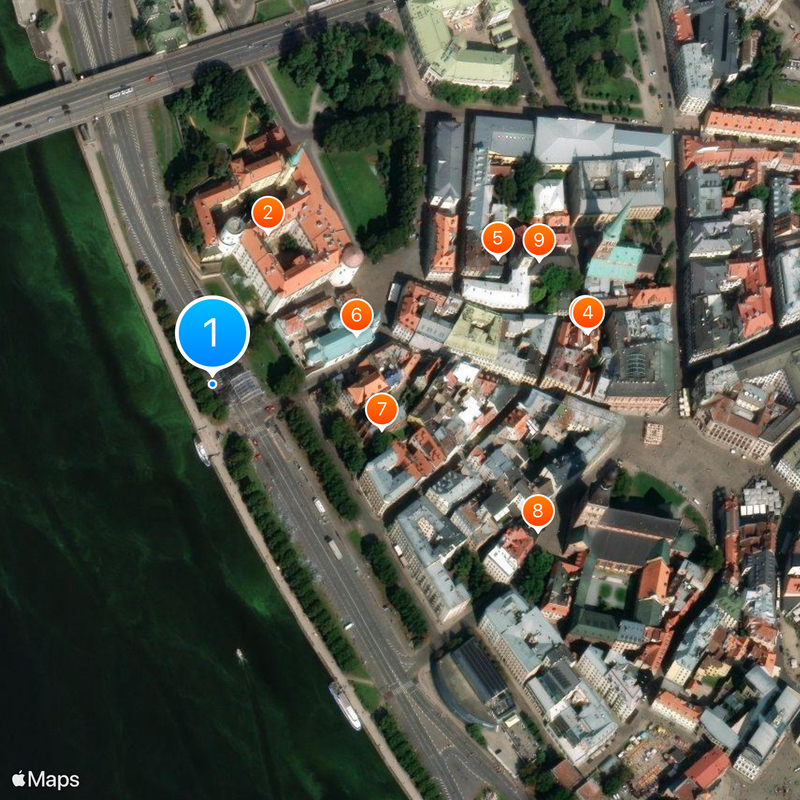 Riga Ghetto Map