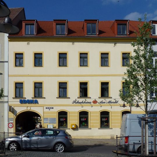 Gasthaus Stadt Dresden ; Wohnhaus in geschlossener Bebauung Markt 2