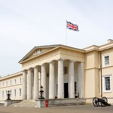 Old Building With Attached Lamps, Royal Military Academy