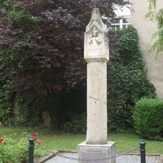 Bildstock, Tabernakelsäule/Bäckerkreuz