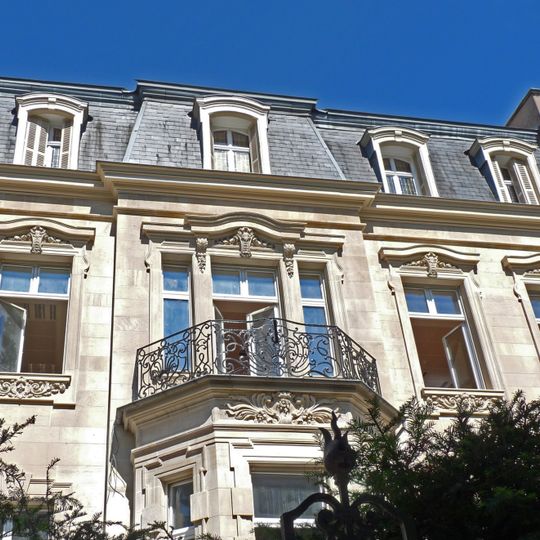 Hôtel au 37, allée de la Robertsau à Strasbourg