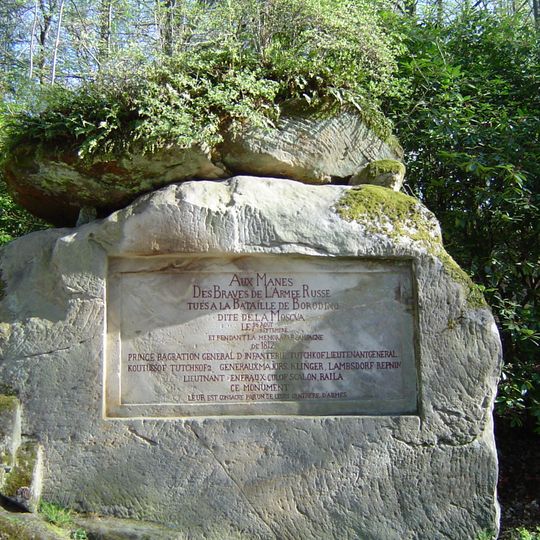 Sandsteinblock 4 im Schloßgarten Fantasie